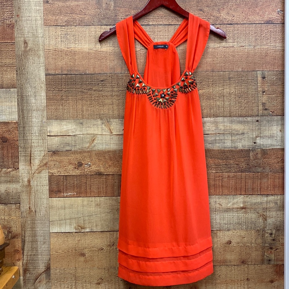 Theme Embellished Tunic Dress